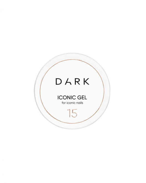 Гель моделирующий DARK Iconic Gel №15 30 мл, фото 3