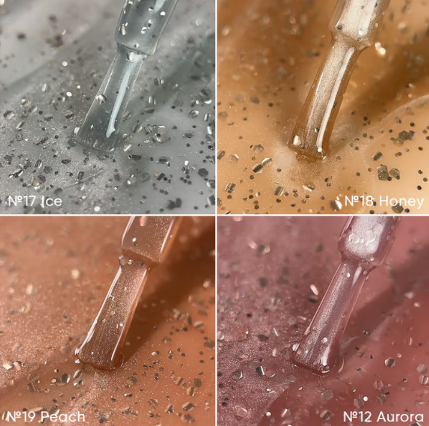 Набір гель-лаків Biblioteka Cat Eye Gel Polish Set Drops №17-24, фото 3