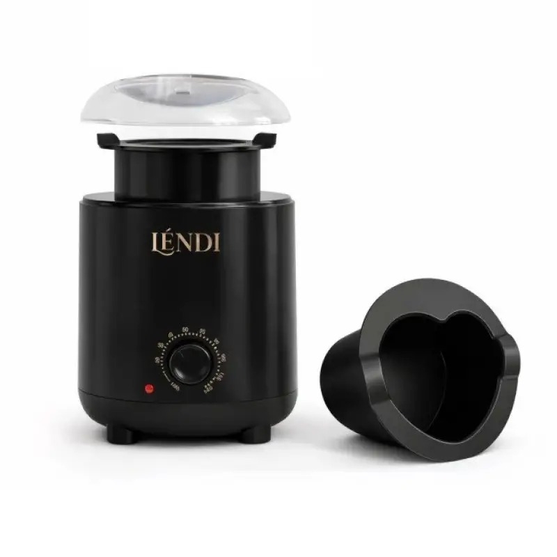 Воскоплав Lendi Wax Lab з силіконовою чашею 200 мл чорний, фото 1