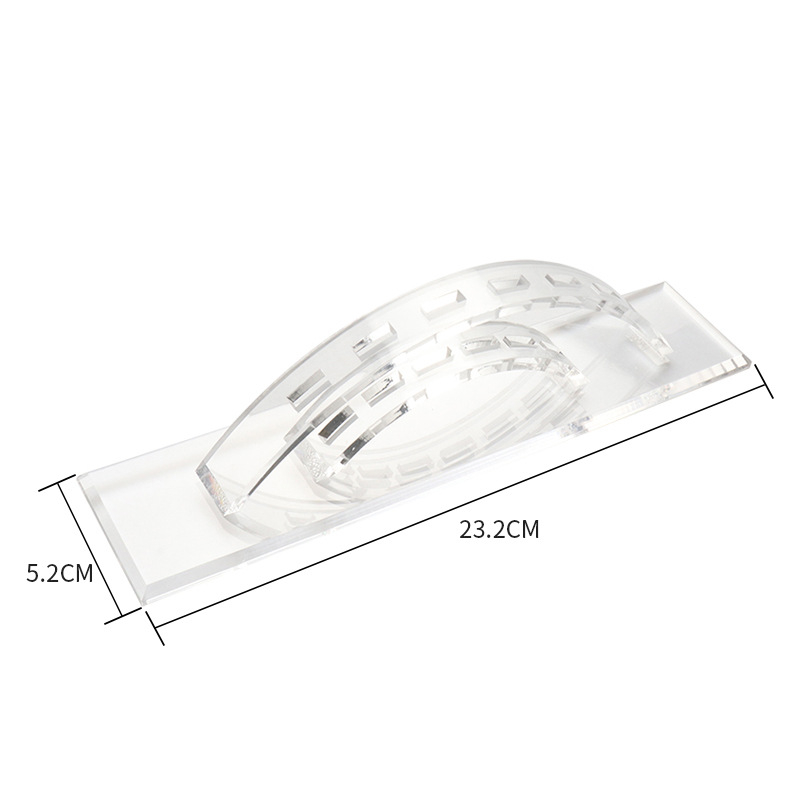 Підставка для 6 пінцетів прозора, фото 2