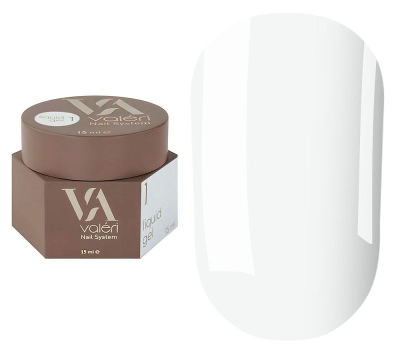 Гель моделюючий Valeri Liquid Gel №01 15 мл, фото 1