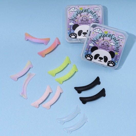 Компенсатори силіконові для ламінування вій Platinum Panda 6 пар, фото 2