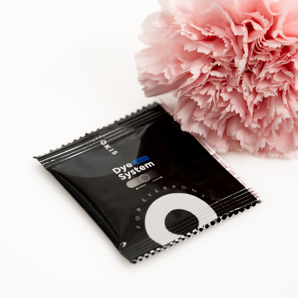 Фарба-крем для брів Okis Brow Classic Dye System Hot Brunette в саше 5 мл , фото 4