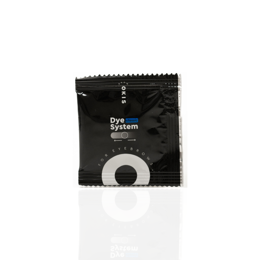 Фарба-крем для брів Okis Brow Classic Dye System Hot Brunette в саше 5 мл , фото 1