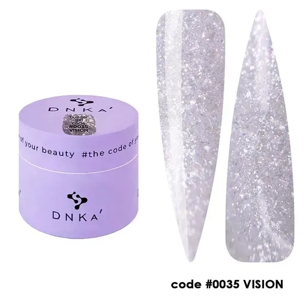 Гель моделирующий DNKa Vision №35 15 мл, фото 1