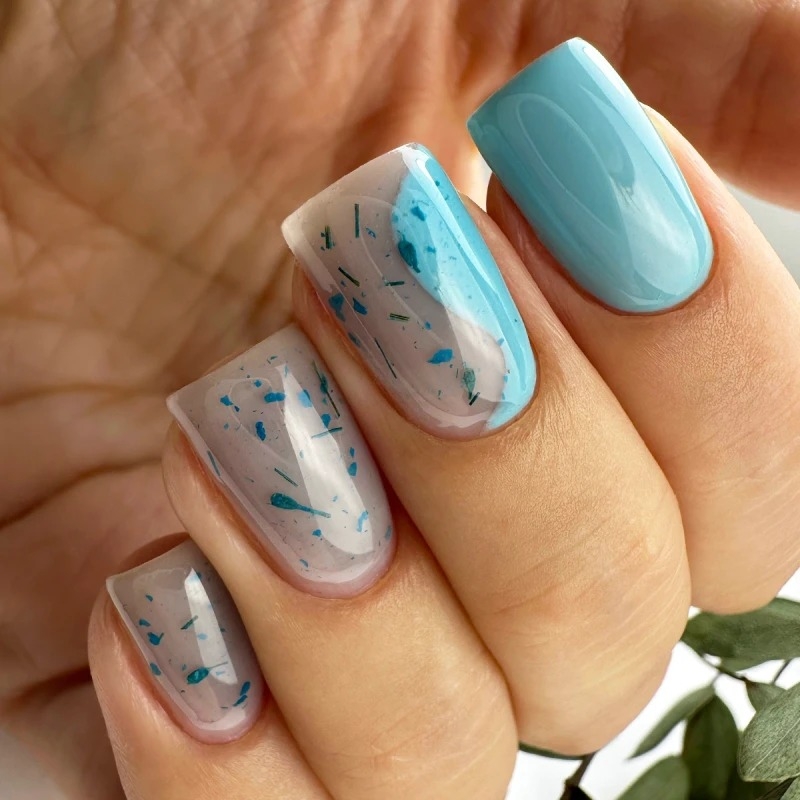 Гель моделирующий PNB Flower Gel Lagurus Aura 5 мл, фото 3