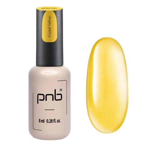 Гель моделюючий PNB Strong Iron Gel №015 Сrystal Yellow 8 мл, фото 1
