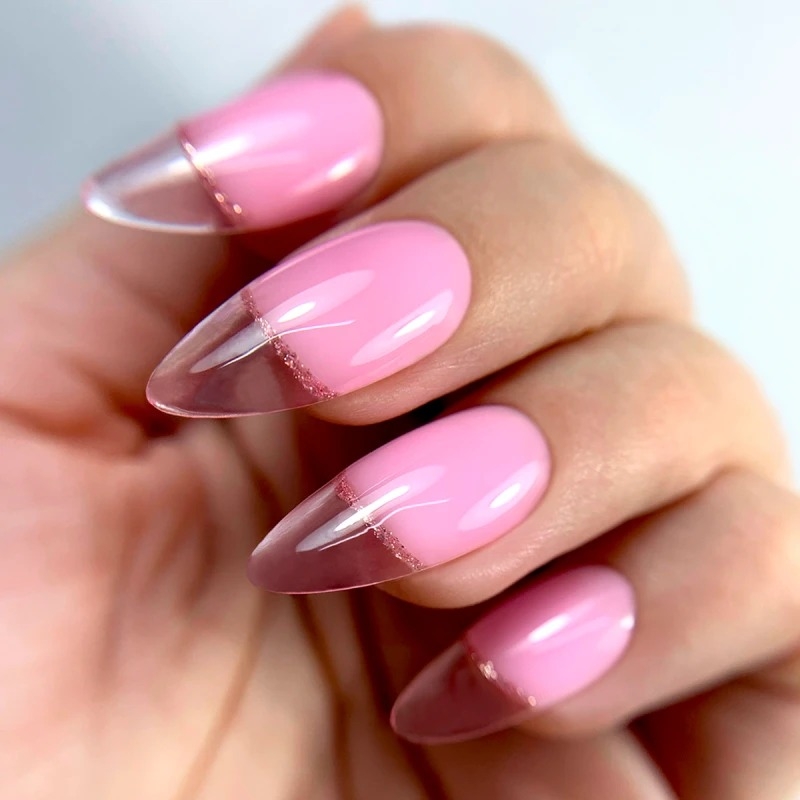 Гель моделюючий PNB Strong Iron Gel №016 Сrystal Pink 8 мл , фото 2
