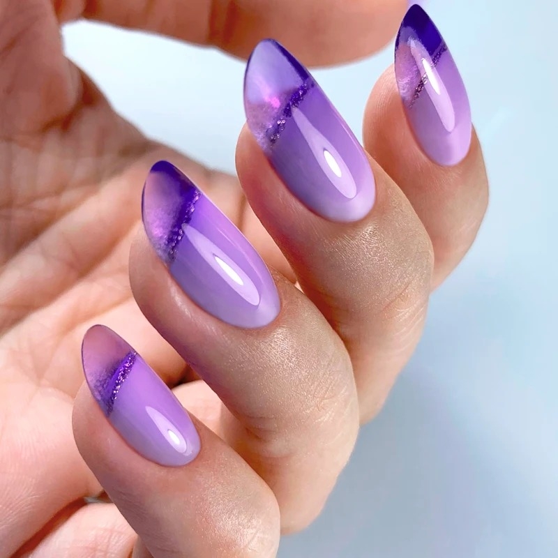 Гель моделюючий PNB Strong Iron Gel №013 Сrystal Violet 17 мл, фото 2