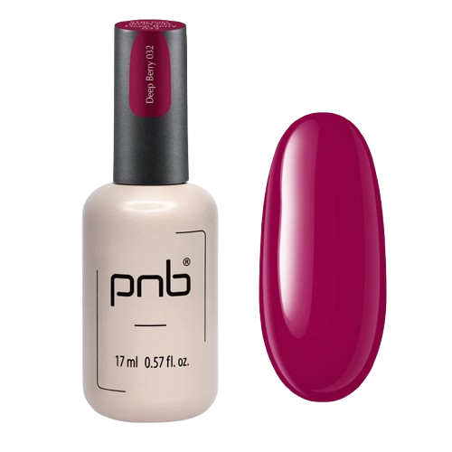Гель моделирующий PNB Strong Iron Gel №032 Deep Berry 17 мл, фото 1