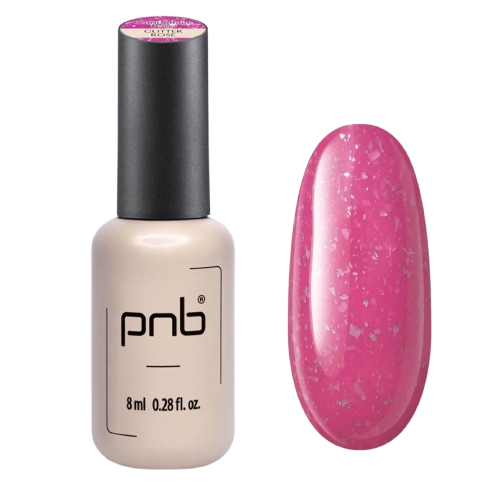 База камуфлююча PNB Camouflage Base Glitter Rose 8 мл, фото 1
