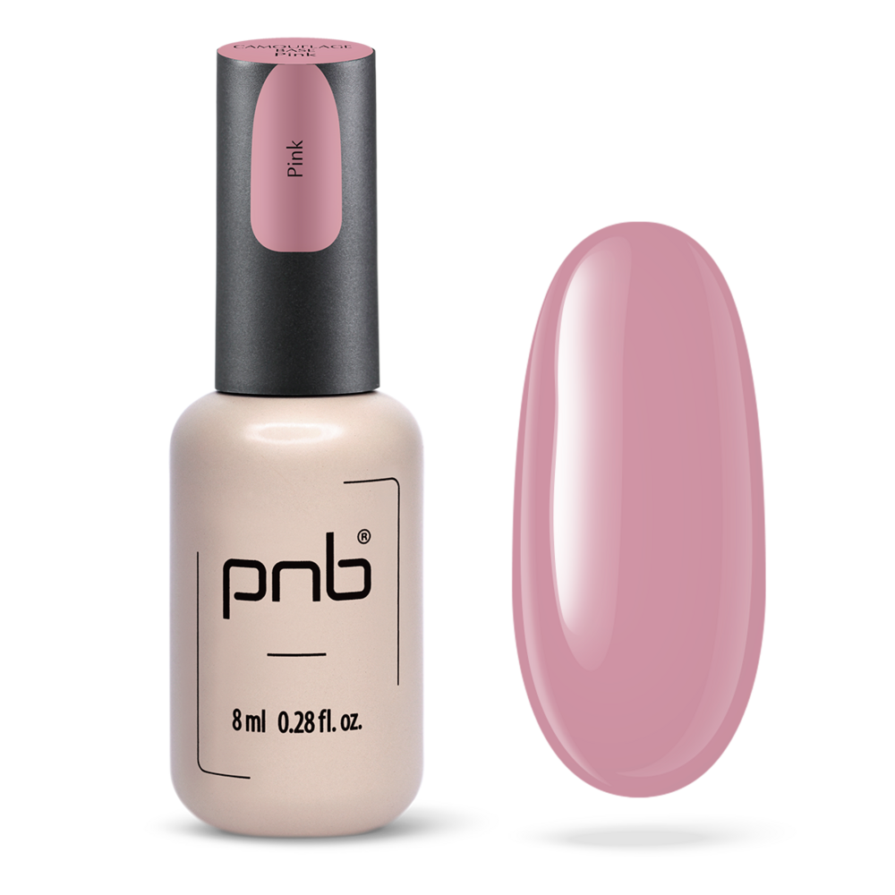 База камуфлююча PNB Camouflage Base Pink 8 мл, фото 1