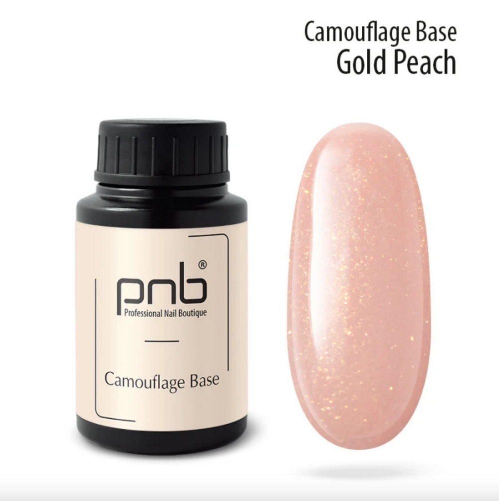 База камуфлююча PNB Camouflage Base Gold Peach 30 мл, фото 1