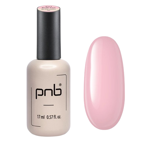 Гель моделюючий 4 в 1 PNB Biab Gel  №06 Rosy Mist 17 мл, фото 1