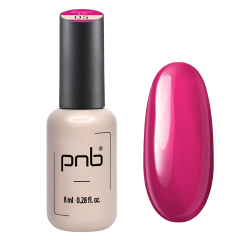 Гель-лак вітражний PNB Gel Polish illusion 2.0 №5 8 мл, фото 1