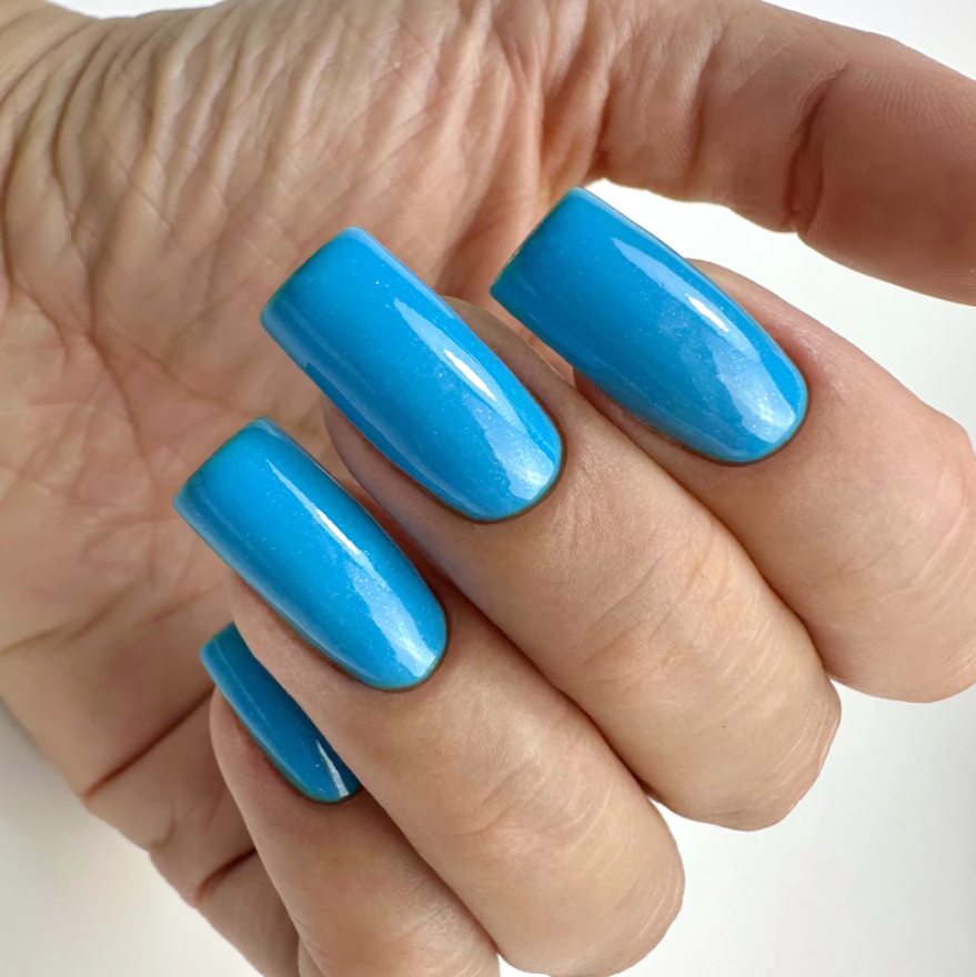 Гель-лак PNB Gel Polish Juicy Spark Indigo Plum 8 мл, фото 3