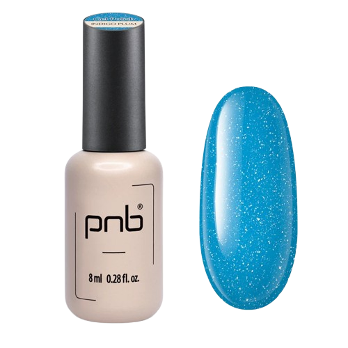 Гель-лак PNB Gel Polish Juicy Spark Indigo Plum 8 мл, фото 1