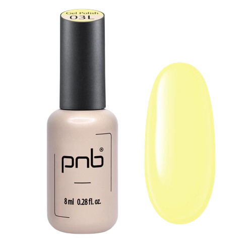 Гель-лак PNB Gel Polish №03L Citrone 8 мл, фото 1