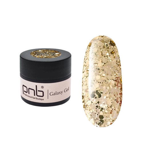 Гель PNB Galaxy Gel №03 Gold 5 мл, фото 1