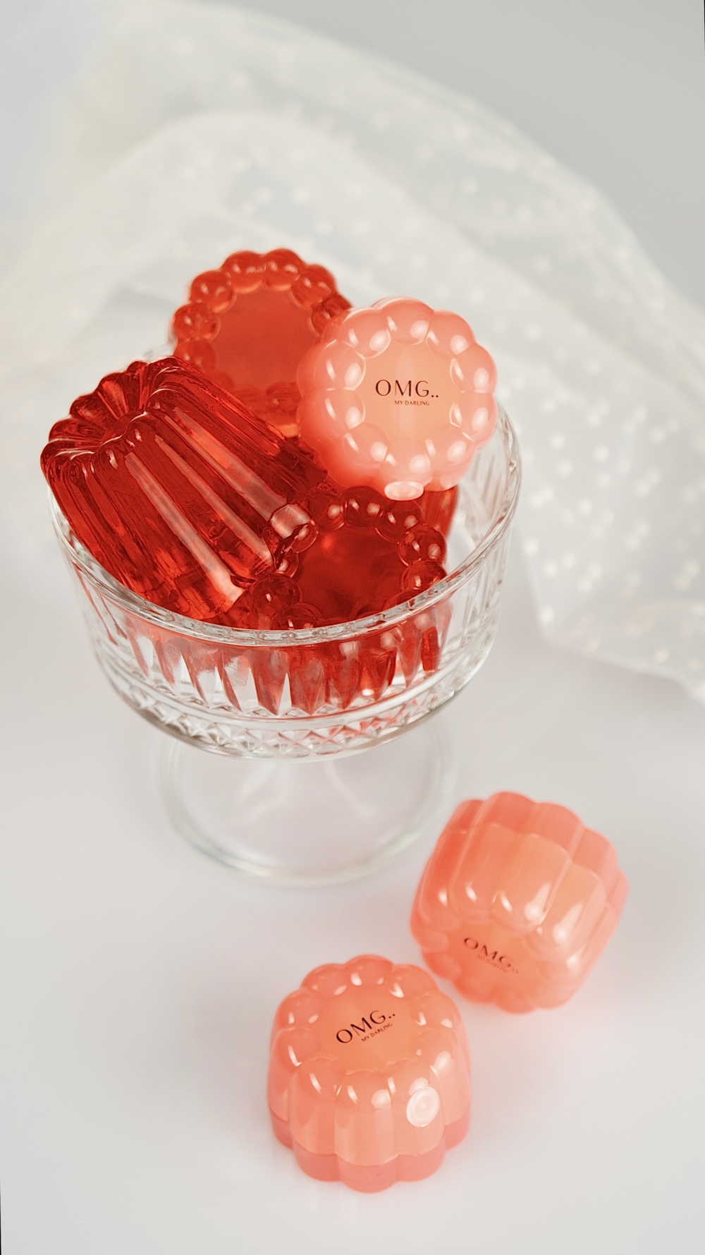 Віск для нігтів і кутикули OMG..My Darling полуниця з вершками 5 мл, фото 3