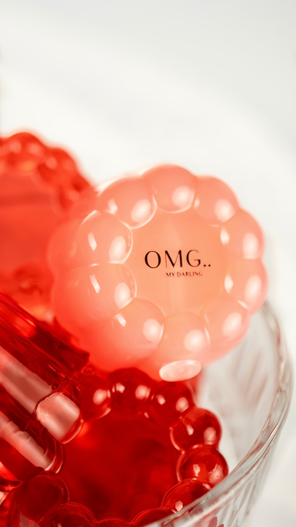 Віск для нігтів і кутикули OMG..My Darling полуниця з вершками 5 мл, фото 2