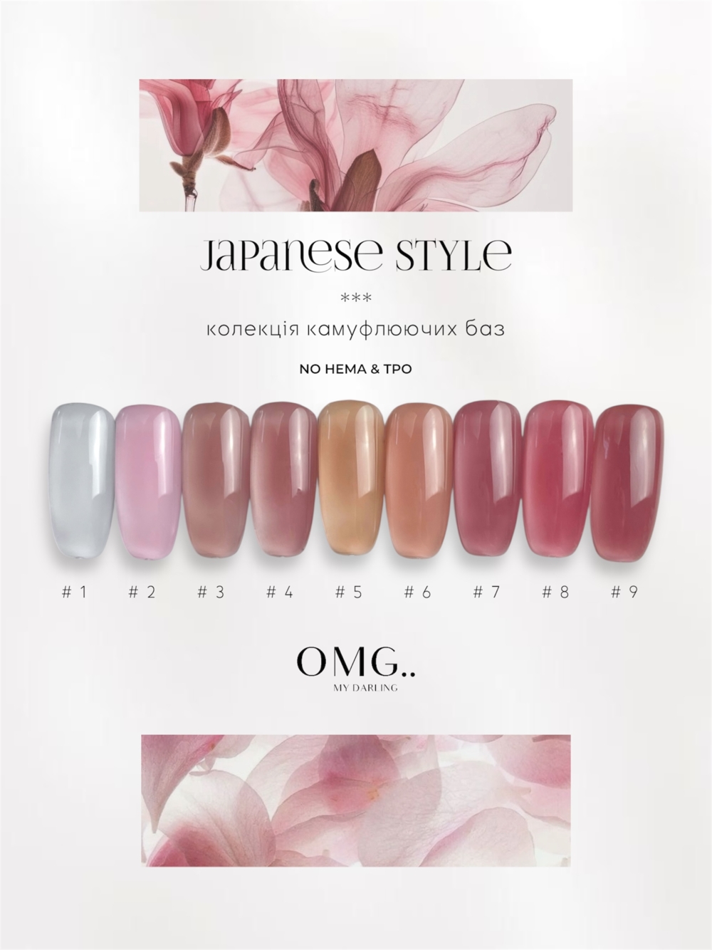 База камуфлююча OMG..My Darling Japanese Style №2 10 мл, фото 4