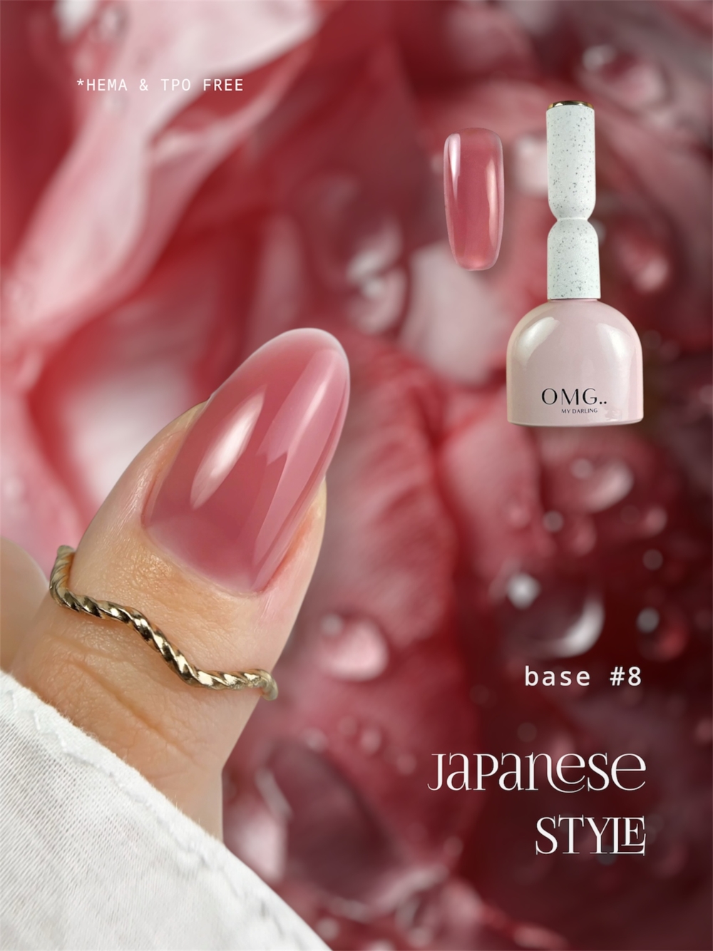 База камуфлююча OMG..My Darling Japanese Style №8 10 мл, фото 3