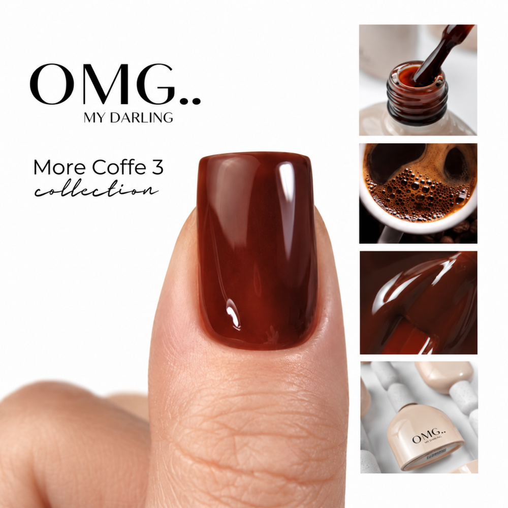 Гель-лак OMG..My Darling More Coffee №3 10 мл, фото 1