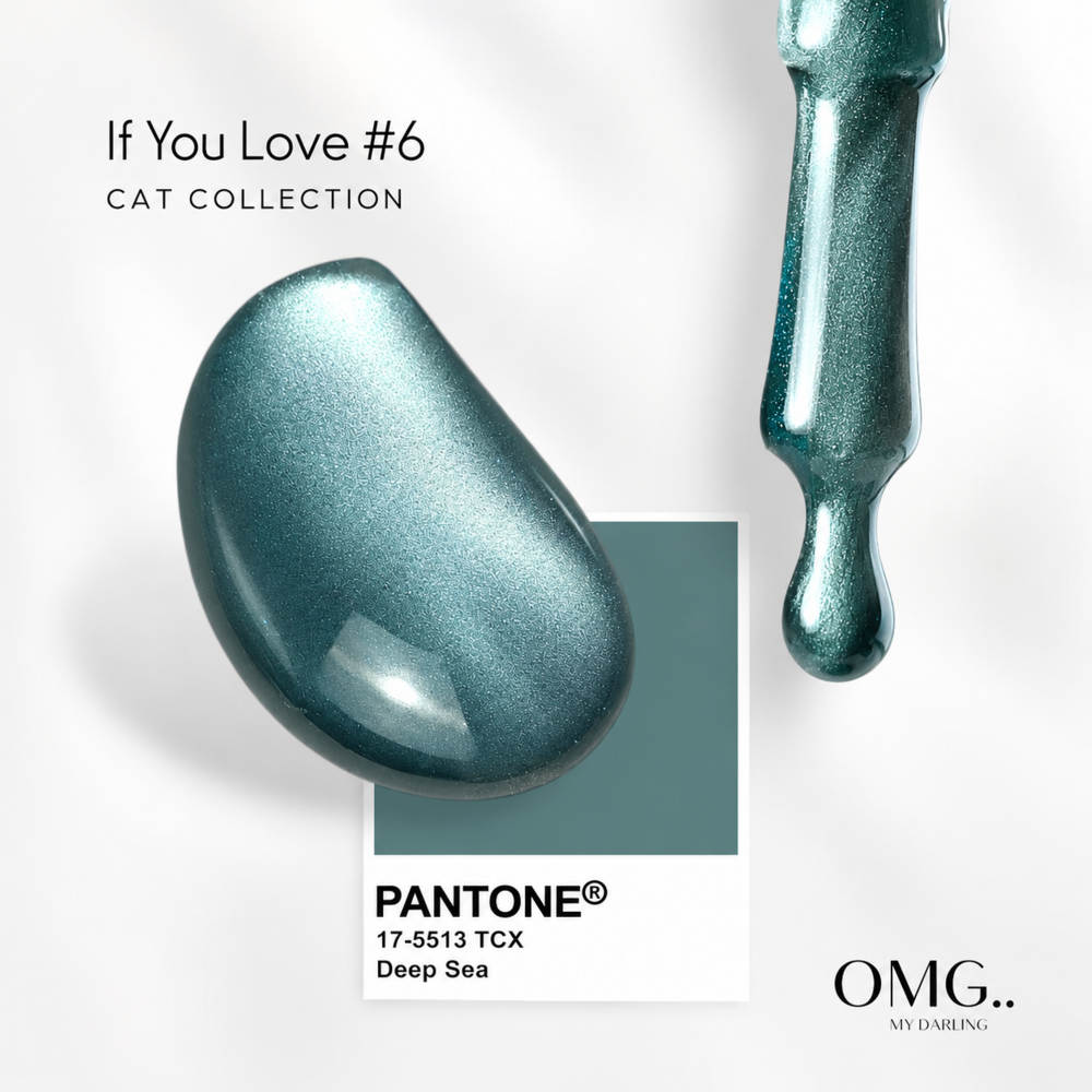Гель-лак OMG..My Darling If You Love Cat Eye №6 10 мл, фото 3