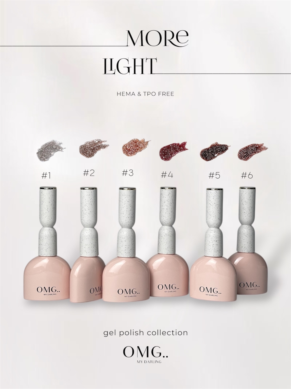 Гель-лак OMG..My Darling More Light №3 10 мл, фото 2