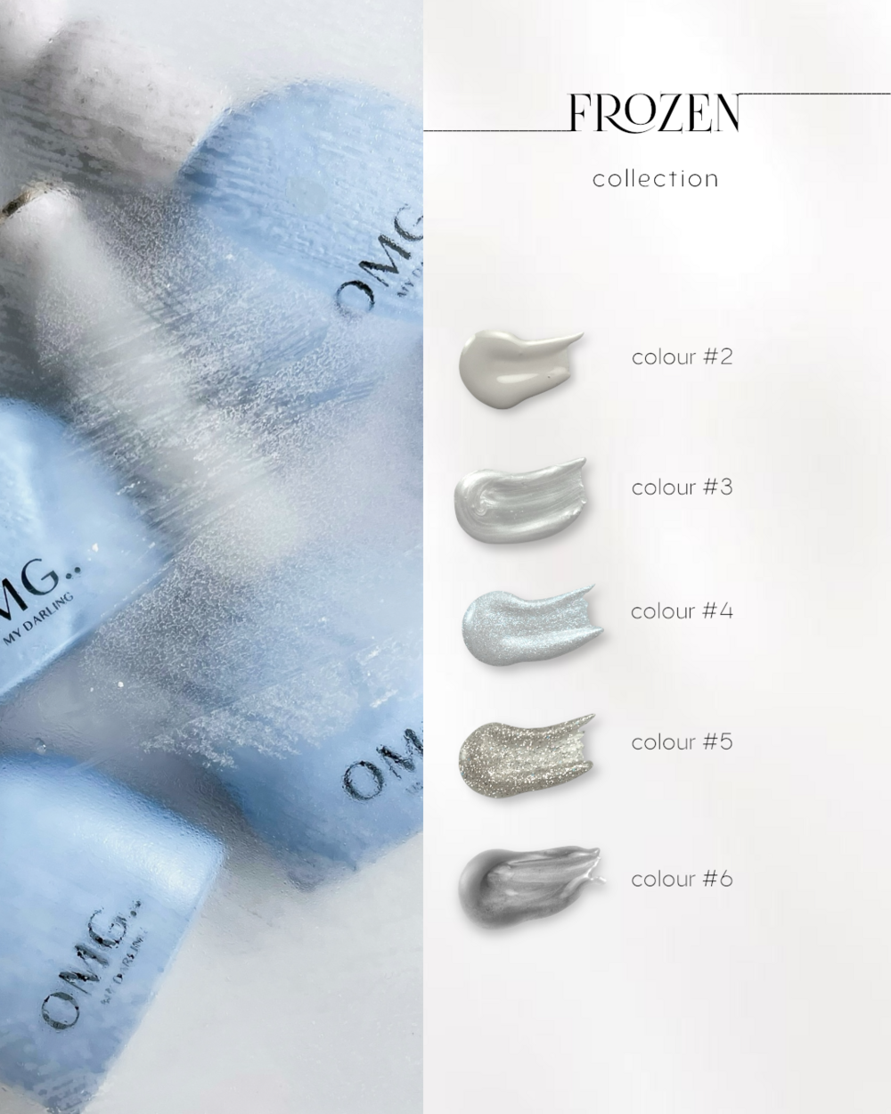 Гель-лак OMG..My Darling Frozen №3 10 мл, фото 5