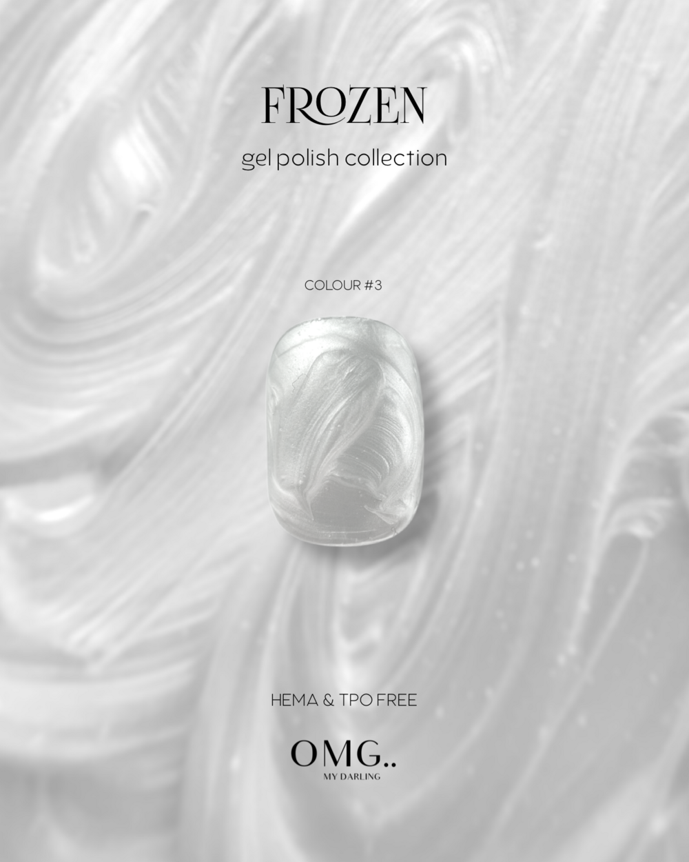 Гель-лак OMG..My Darling Frozen №3 10 мл, фото 2