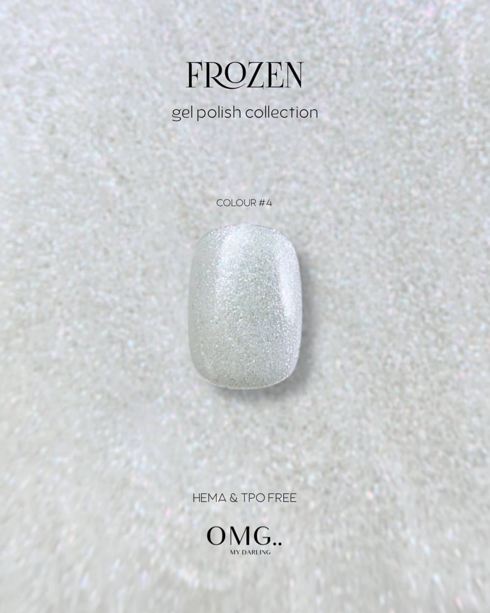 Гель-лак OMG..My Darling Frozen №4 10 мл, фото 2