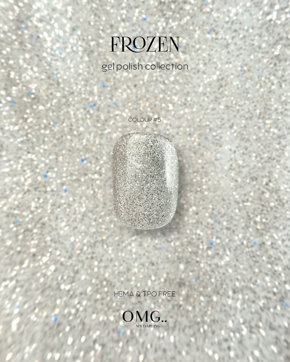 Гель-лак OMG..My Darling Frozen №5 10 мл, фото 3