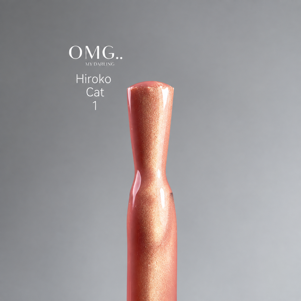 Гель-лак OMG..My Darling Hiroko Cat Eye №1 10 мл, фото 5