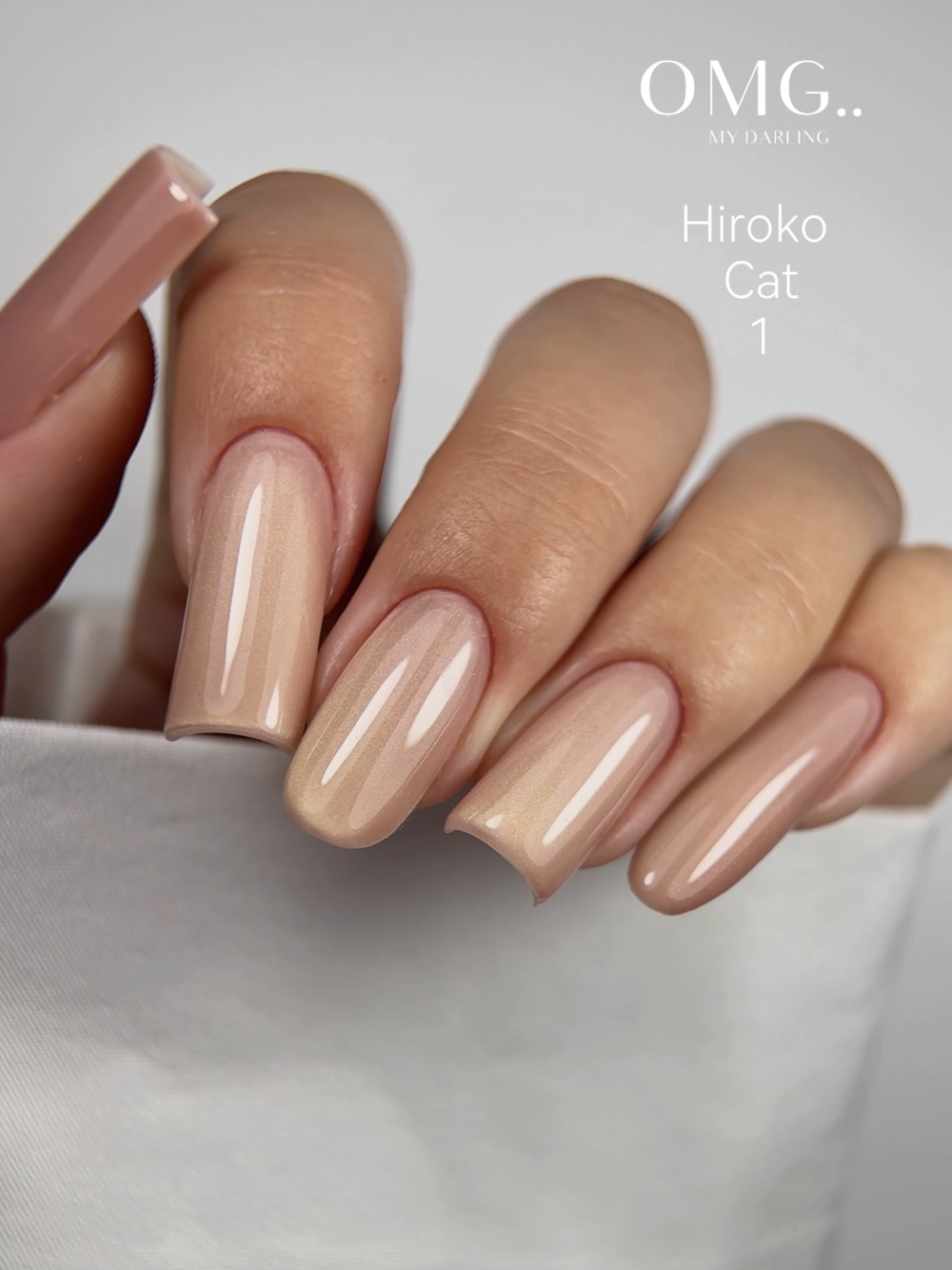 Гель-лак OMG.. My Darling Hiroko Cat №1 10 мл, фото 3