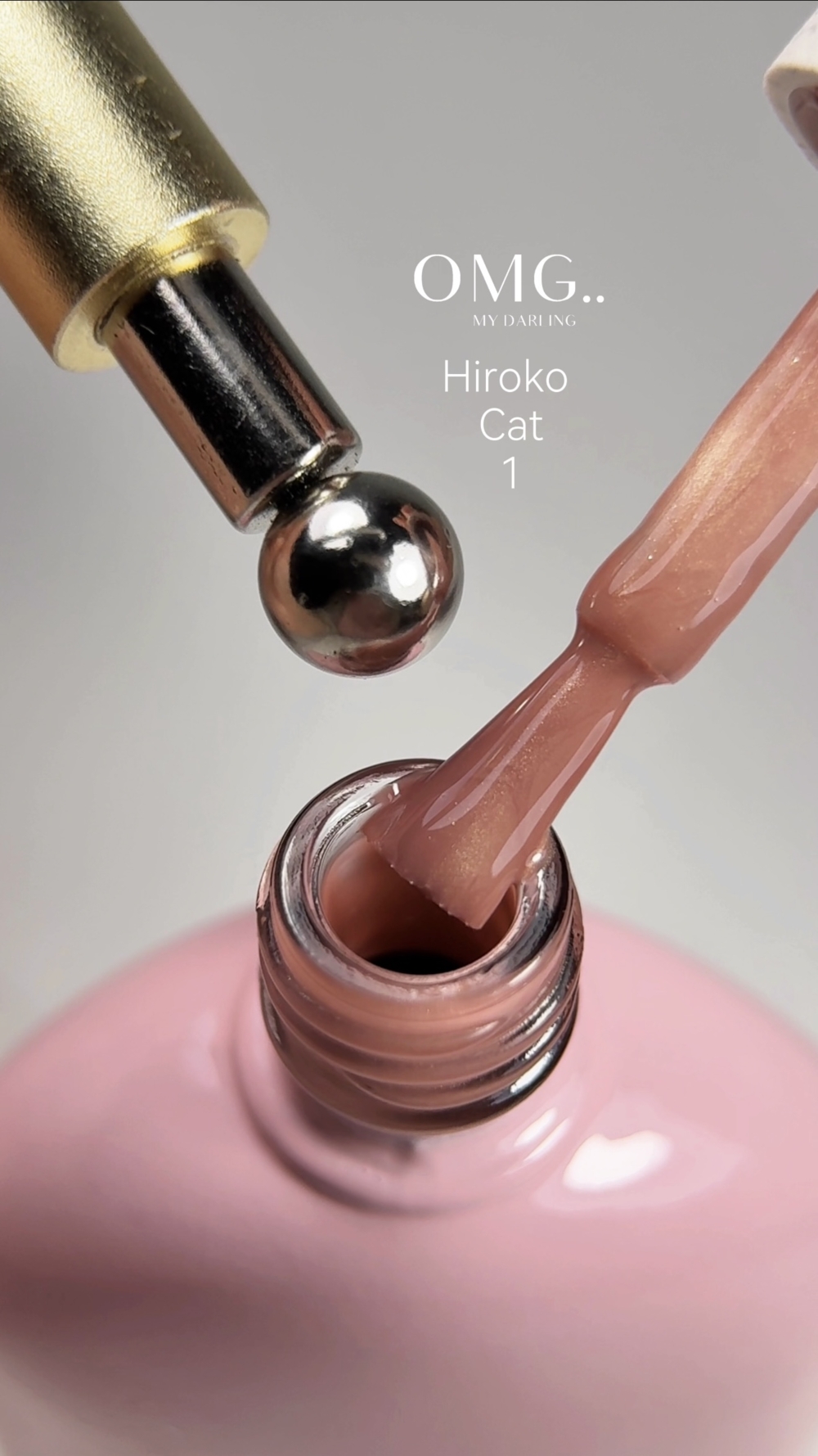 Гель-лак OMG.. My Darling Hiroko Cat №1 10 мл, фото 2