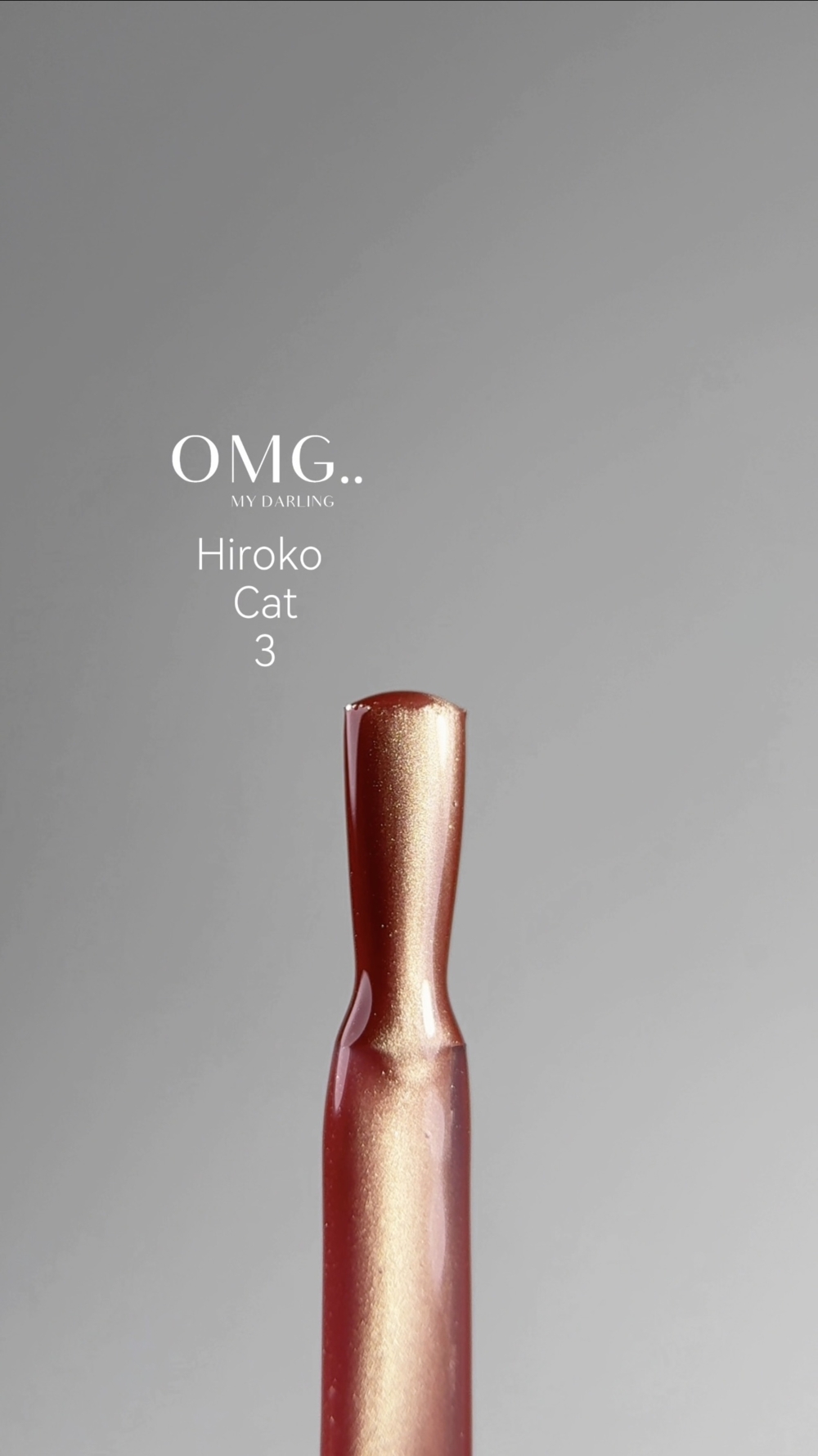 Гель-лак OMG..My Darling Hiroko Cat №3 10 мл, фото 4