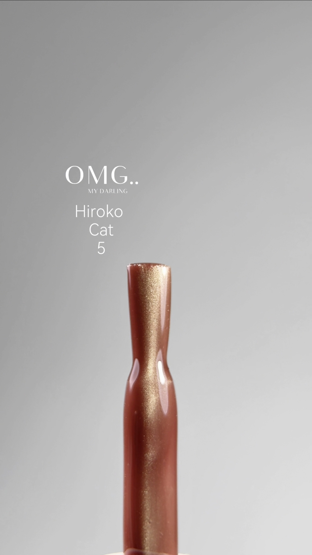 Гель-лак OMG..My Darling Hiroko Cat №5 10 мл, фото 3