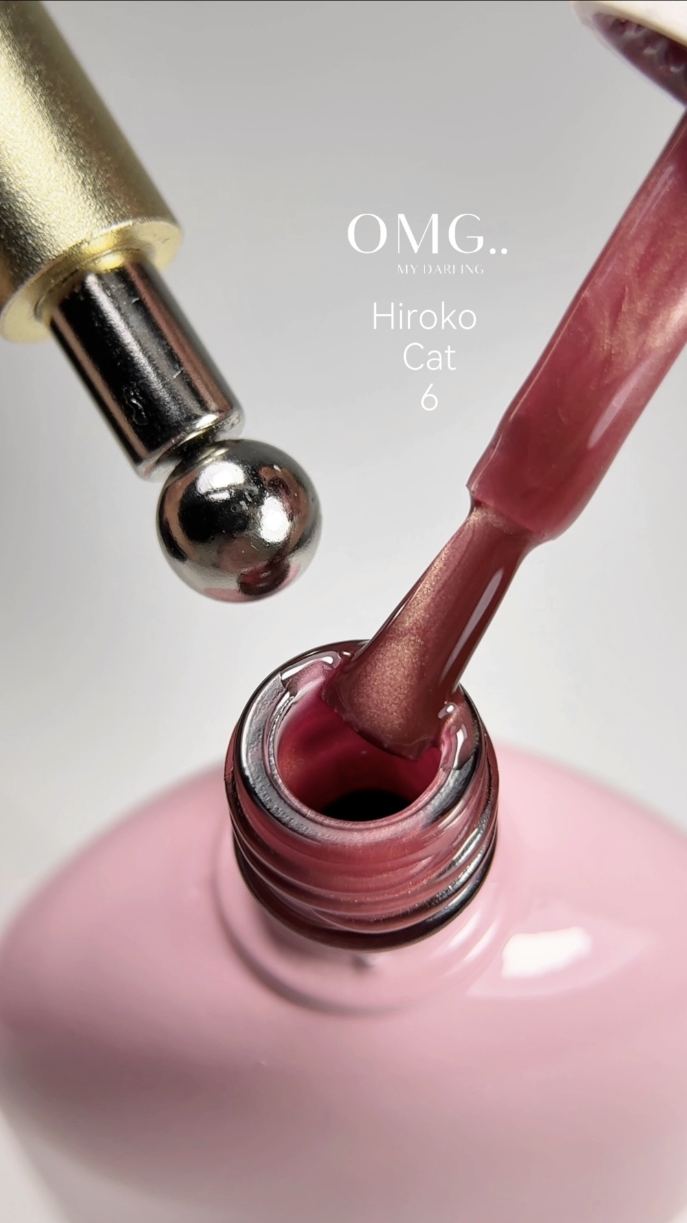 Гель-лак OMG..My Darling Hiroko Cat №6 10 мл, фото 4