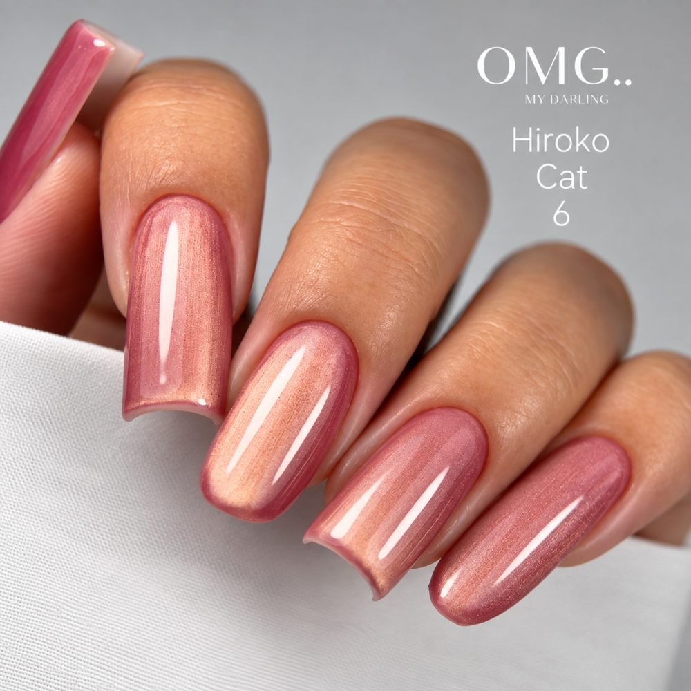 Гель-лак OMG.. My Darling Hiroko Cat Eye №6 10 мл, фото 4
