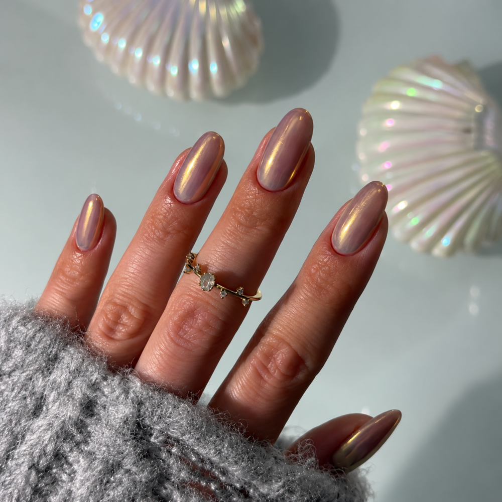 Втирание для ногтей OMG..My Darling Hoshi Chrome Powder №1, фото 2