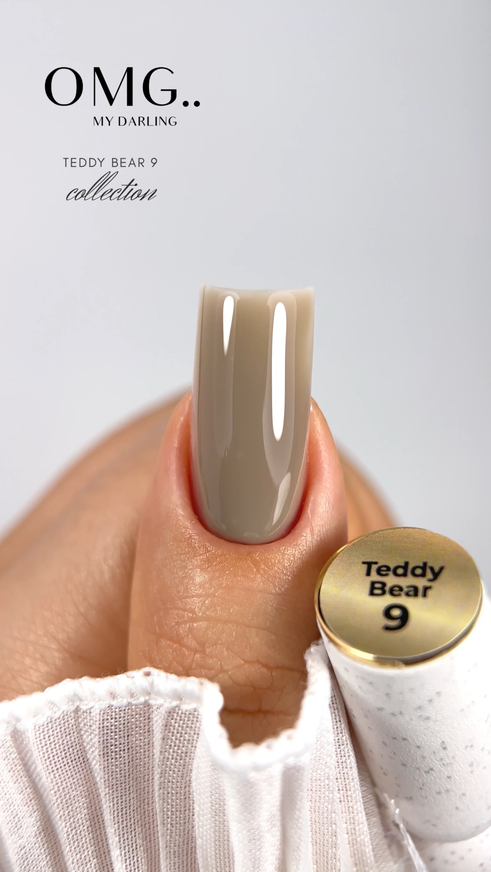 Гель-лак OMG..My Darling Teddy Bear №9 10 мл, фото 2