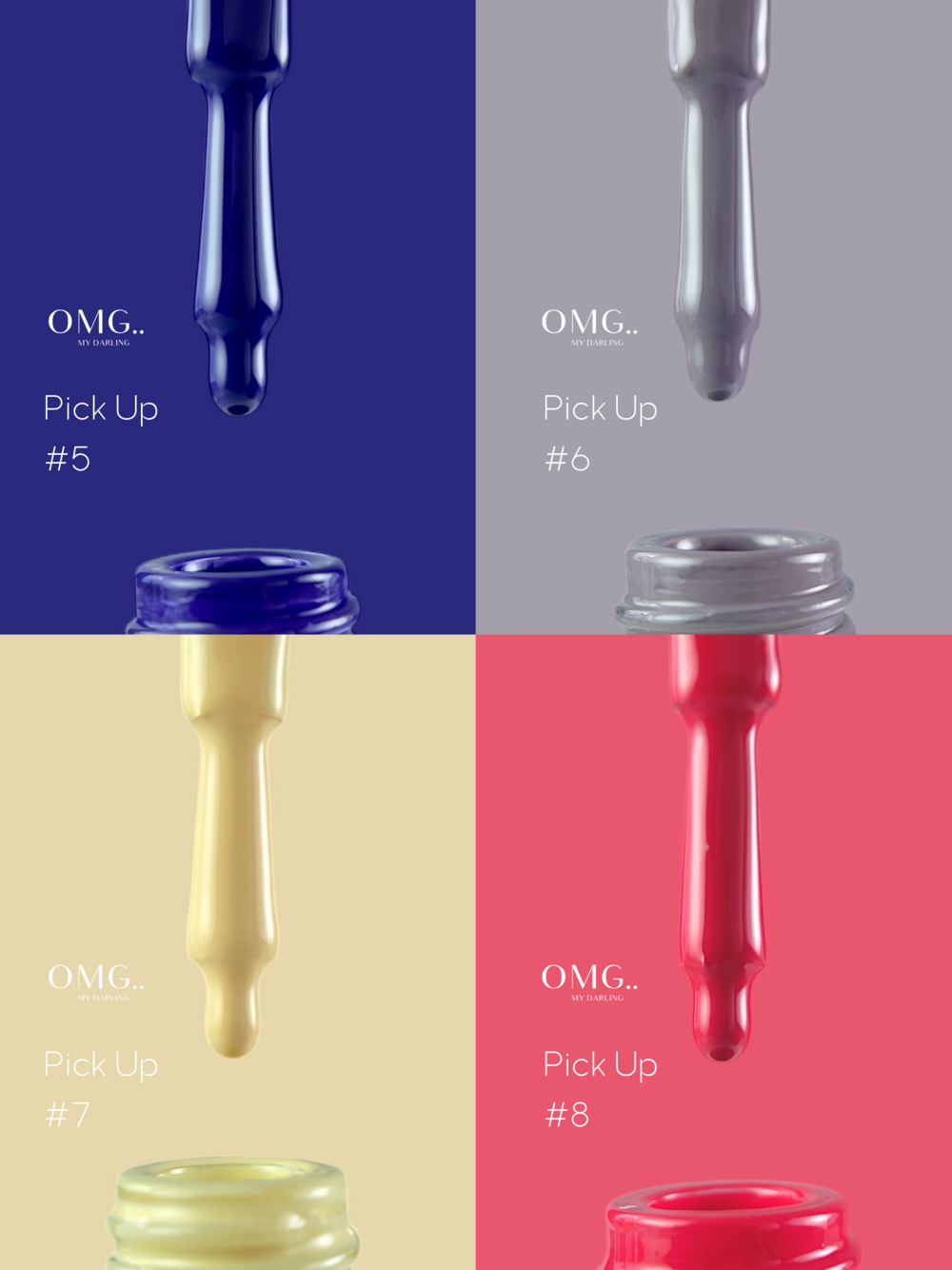 Гель-лак OMG..My Darling Pick Up №8 10 мл, фото 7