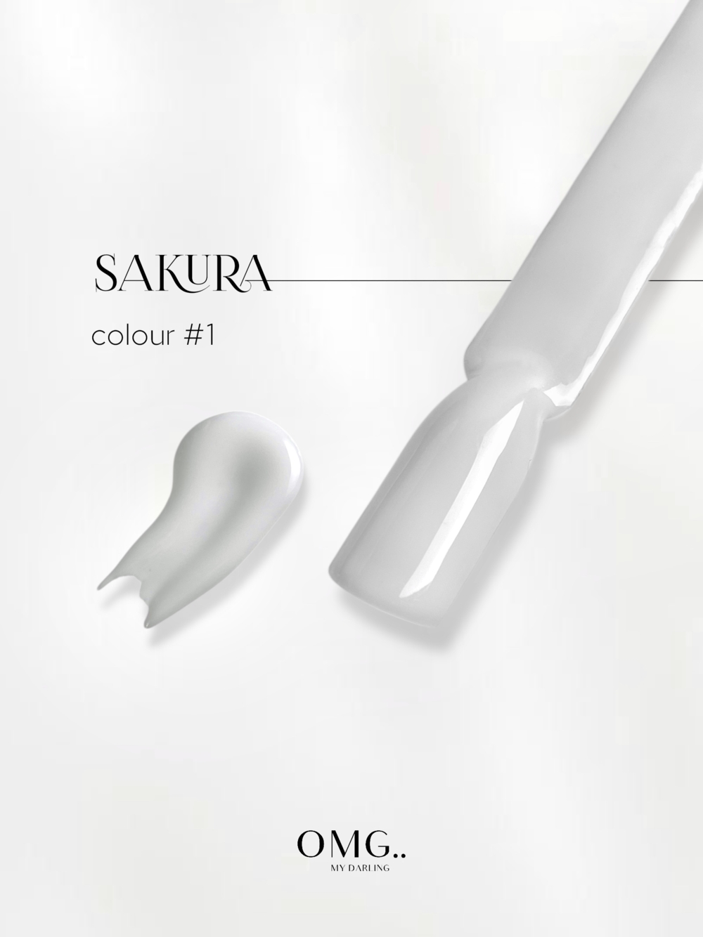 Гель-лак OMG..My Darling Sakura №1 10 мл, фото 3