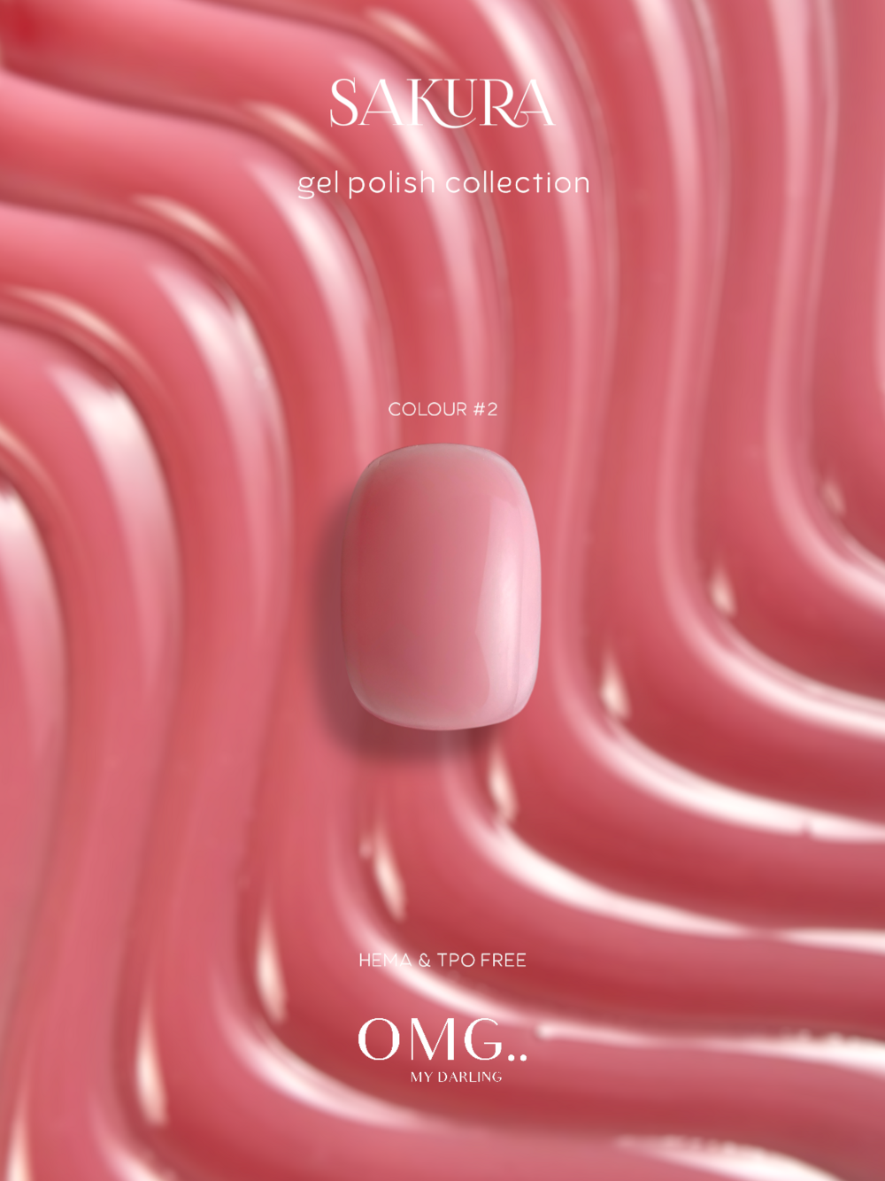 Гель-лак OMG..My Darling Sakura №2 10 мл, фото 5