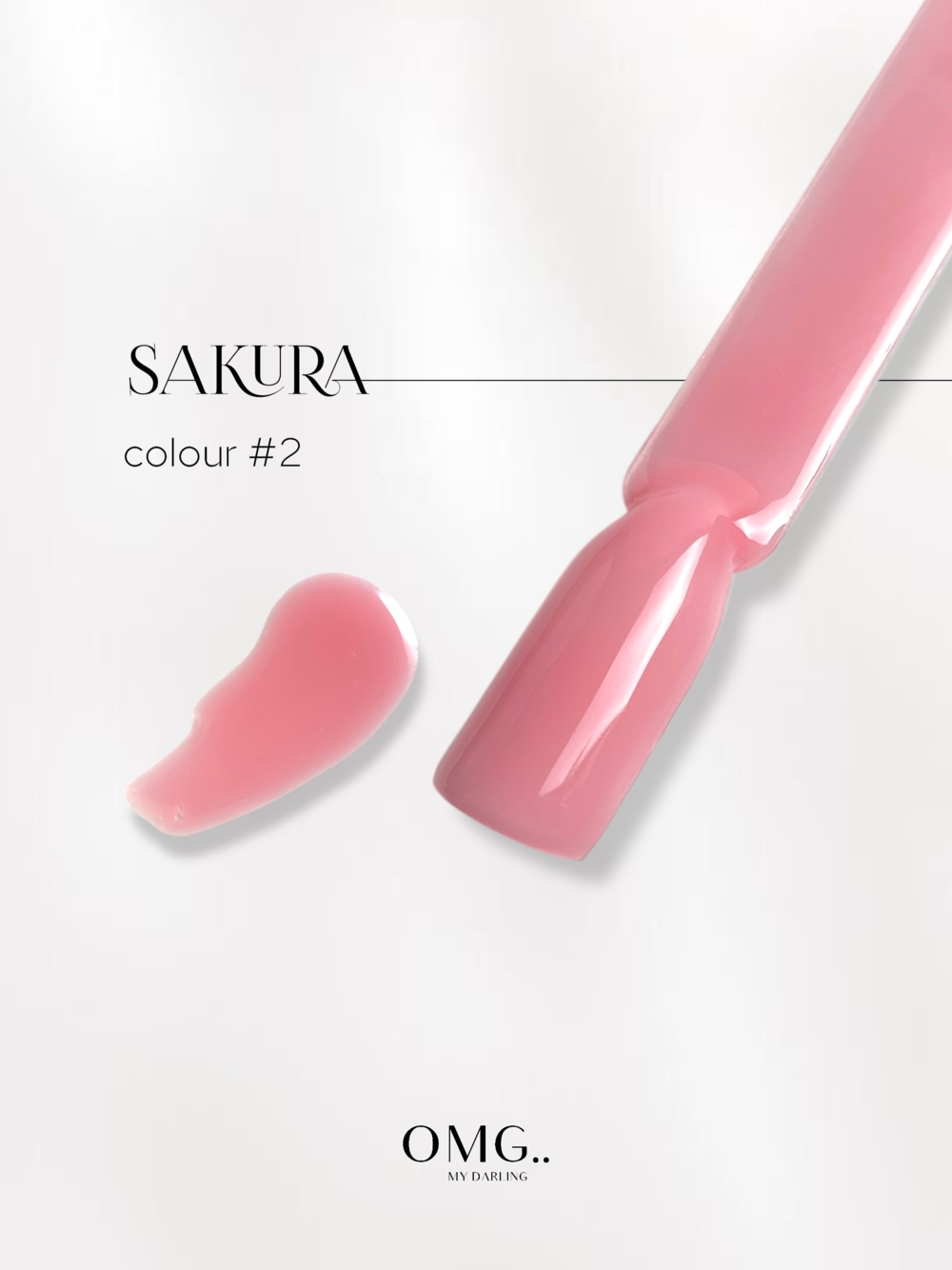 Гель-лак OMG..My Darling Sakura №2 10 мл, фото 4