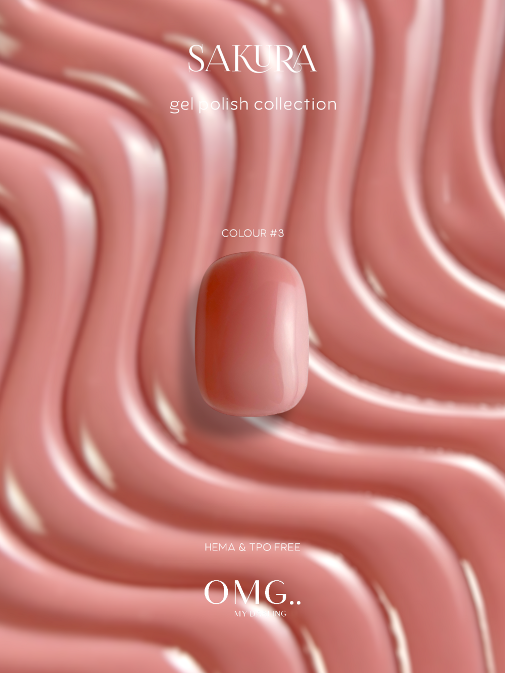 Гель-лак OMG..My Darling Sakura №3 10 мл, фото 5