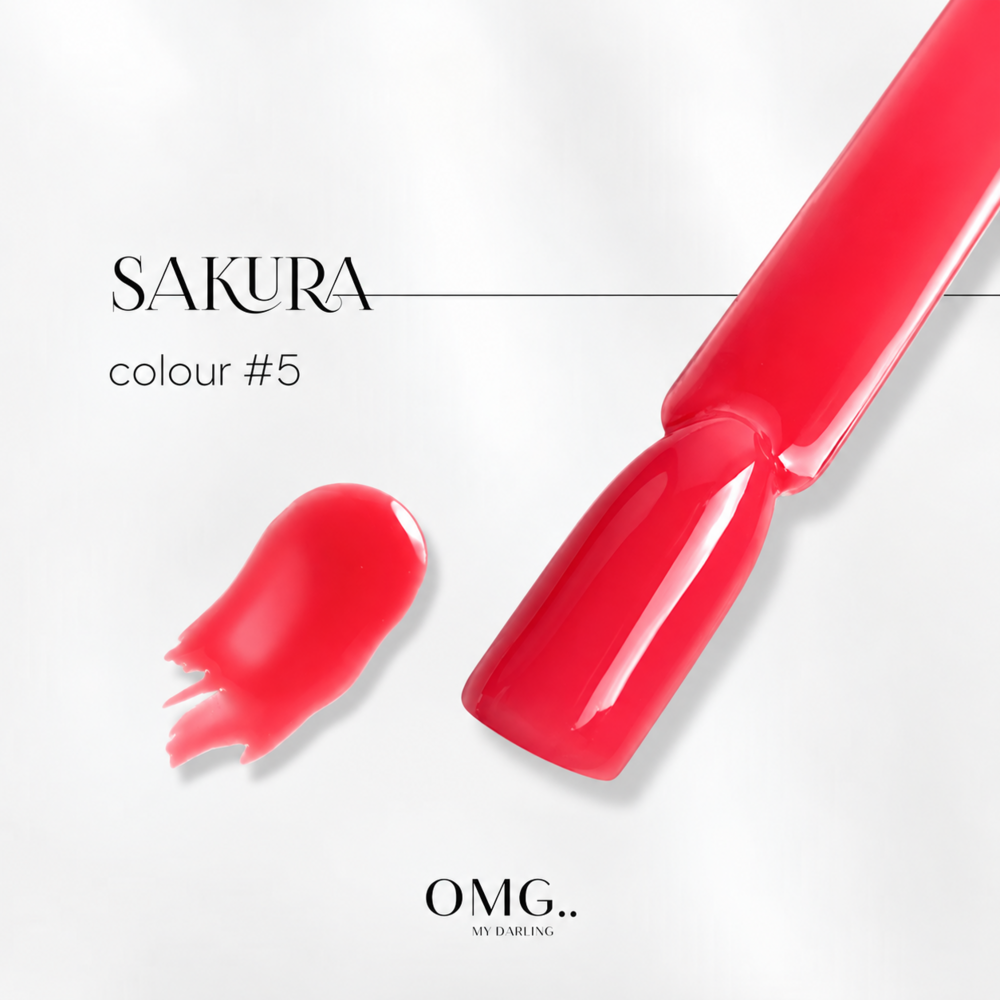 Гель-лак OMG..My Darling Sakura №5 10 мл, фото 4