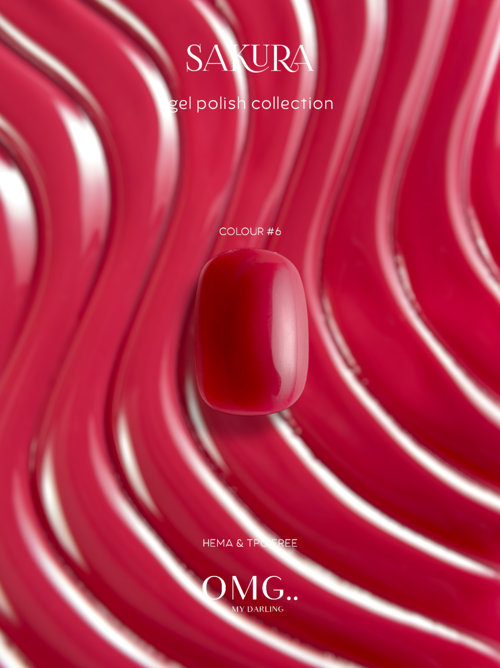 Гель-лак OMG..My Darling Sakura №6 10 мл, фото 5